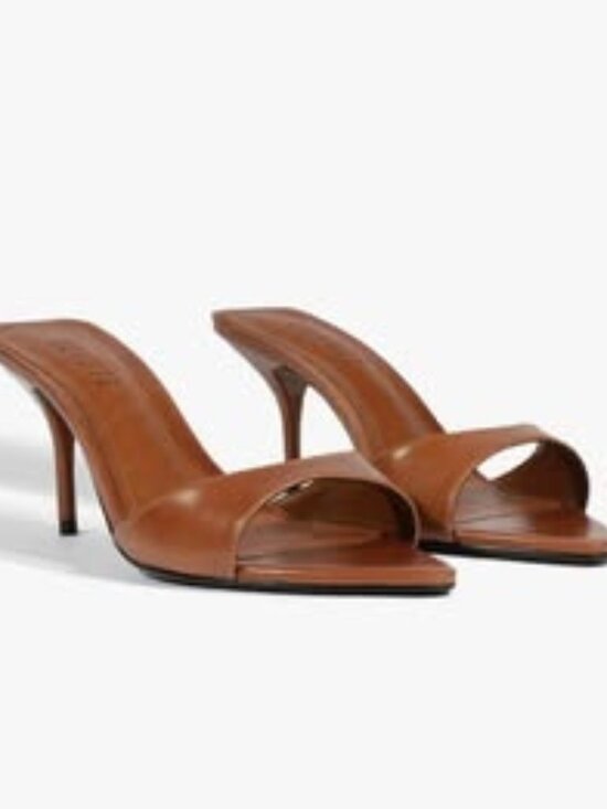 SCHUTZ Shoes - Schutz Elodie Leather Sandal - Women Size 8.5